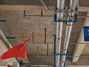 溆浦管廊支架的安装方法